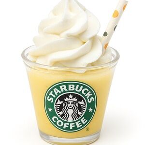 Starbucks mini candle! Lemon scent